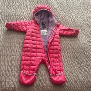 Northface Infant Snowsuit 3-6 months